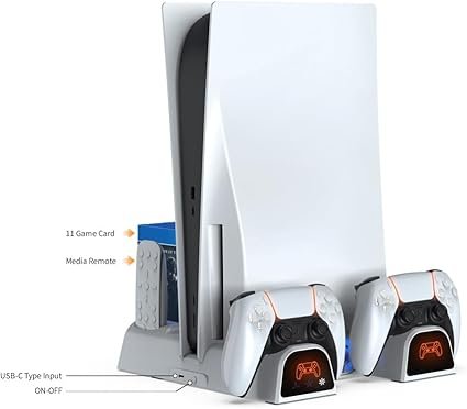 DOBE Multifunctional Cooling Charging Stand for PS5/New PS5 slim - Image 5