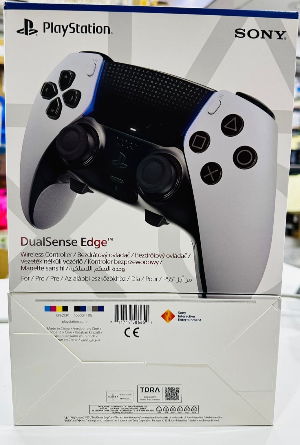 Sony PlayStation Dual Sense Edge Wireless Controller - White - Image 5