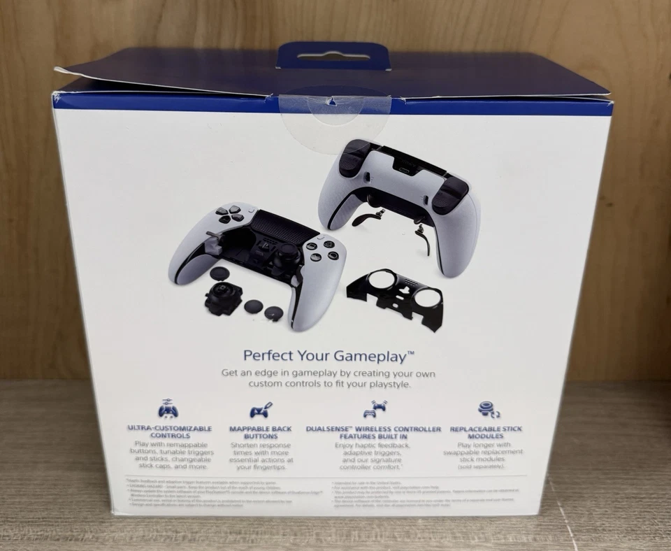 Sony PlayStation Dual Sense Edge Wireless Controller - White - Image 2